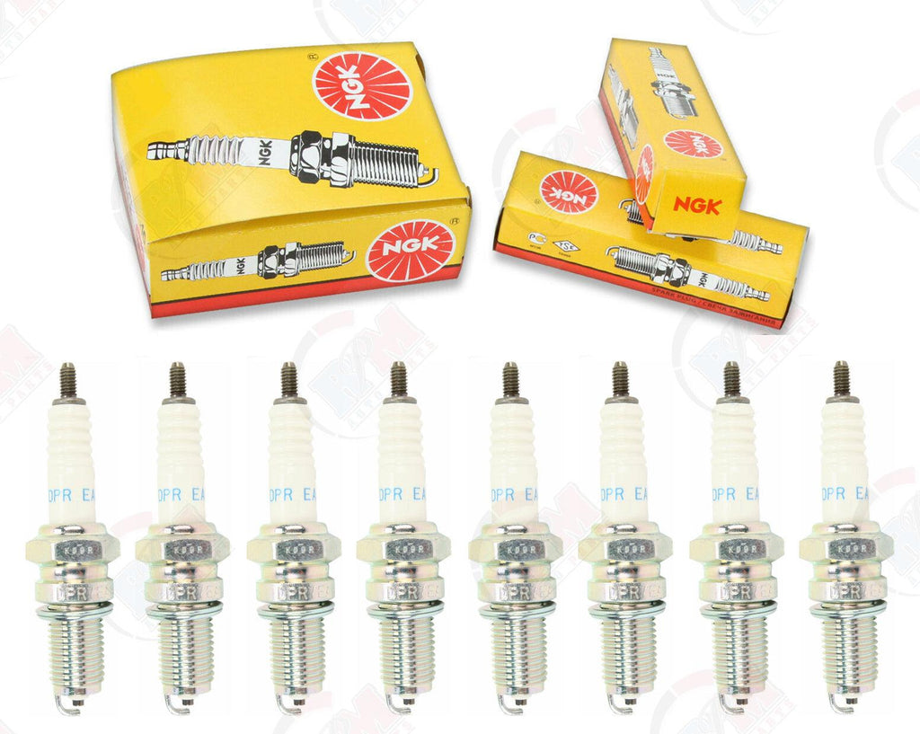 NGK DPR8EA-9 Nickel Spark Plugs 4929 (Set of 8)