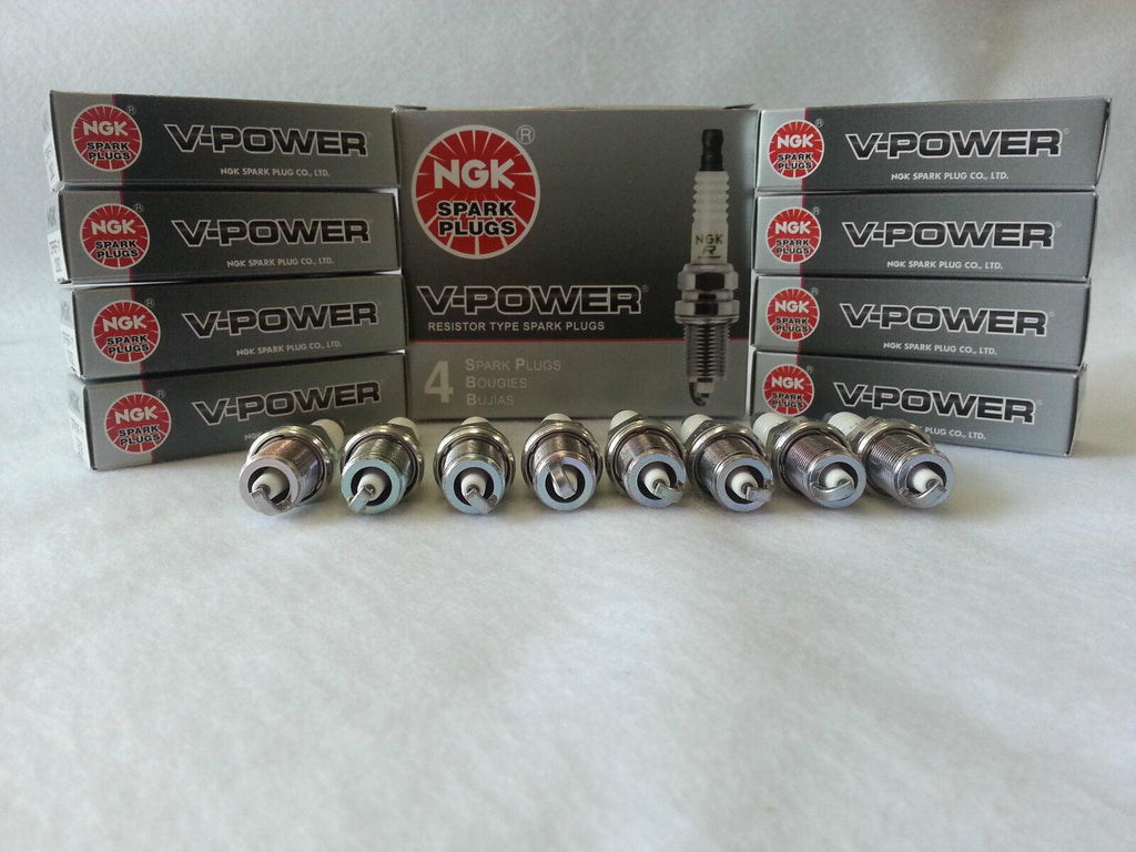 8-New NGK V-Power Copper Spark Plugs ZFR5F-11 #2262 Made in Japan