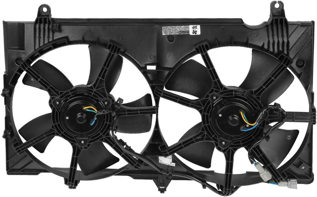 OEM-RF-0246 Factory Style Radiator Cooling Fan Assembly Cooling Efficiency Improved Direct Replacement [Compatible with 03-06 Nissan 350Z]