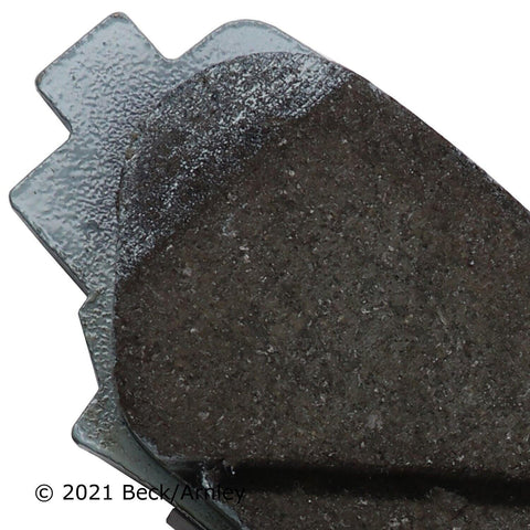 Beck Arnley Rear Disc Brake Pad Set for 14-16 3 (085-1982)
