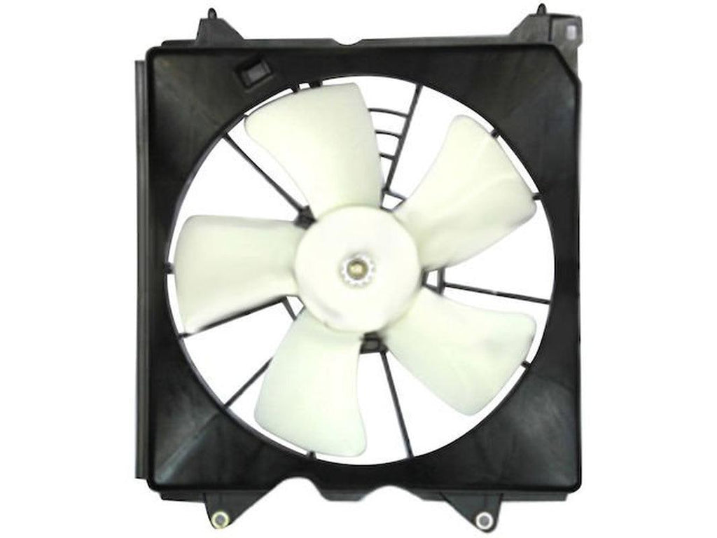 Left Auxiliary Fan Assembly - Compatible with 2008 - 2012 Honda Accord 2.4L 4-Cylinder 2009 2010 2011