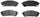 ADVICS AD2208 Disc Brake Pad Set