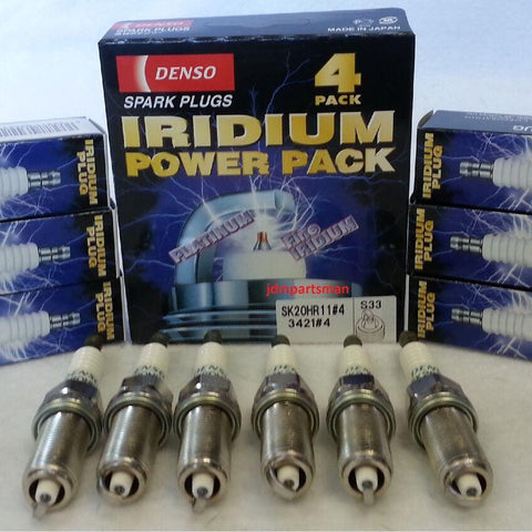 6PC DENSO IRIDIUM POWER SK20HR11 / 3421 LONG LIFE SPARK PLUGS (FOR TOYOTA LEXUS)