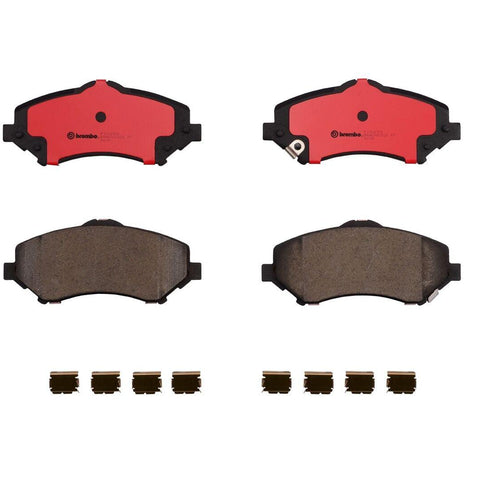 Front Disc Brake Pad Set for Wrangler JK, Wrangler+More (P11025N)