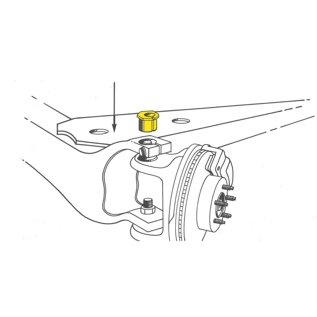 Alignment Caster / Camber Bushing for E-350 Super Duty+More (K8974)