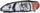 Dorman Headlight Assembly for Escort, Tracer 1590250