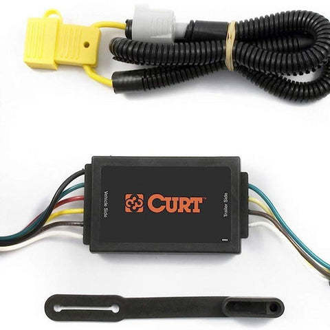 CURT 55378 Vehicle-Side Custom 4-Pin Trailer Wiring Harness, Fits Select Toyota Tundra , Black