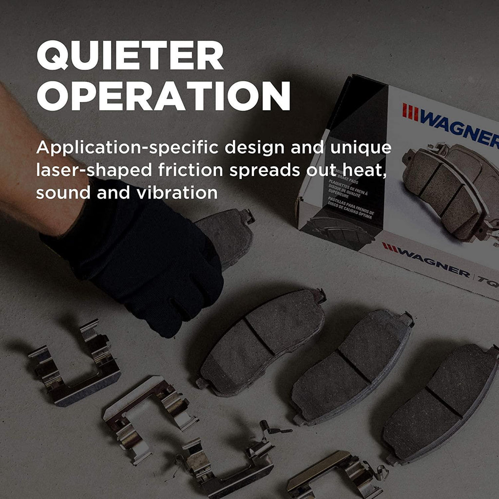 Wagner ThermoQuiet MX242 Semi-Metallic Disc Brake Pad Set