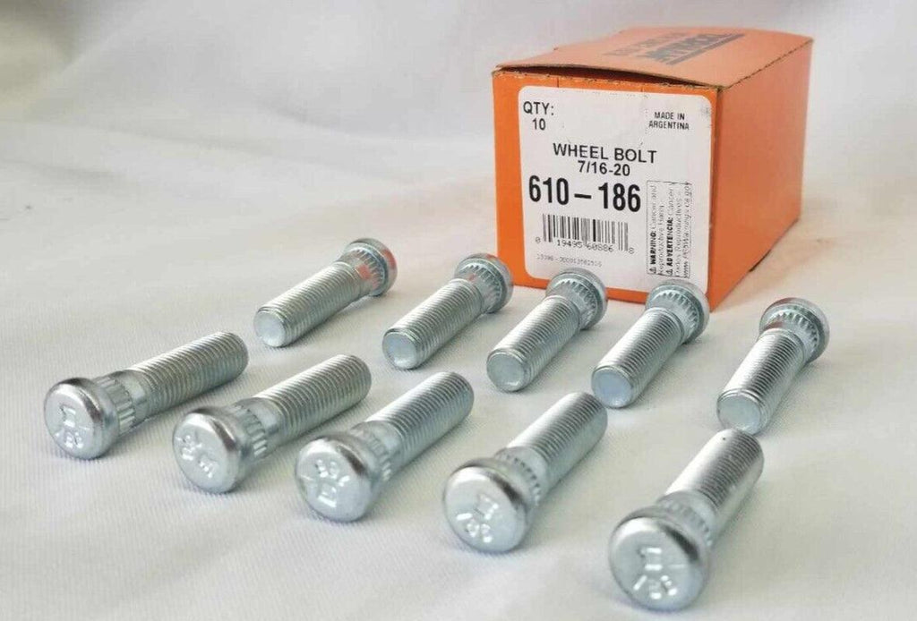 610-186 Dorman Wheel Studs Set of 10 Front or Rear New for Chevy Express Van