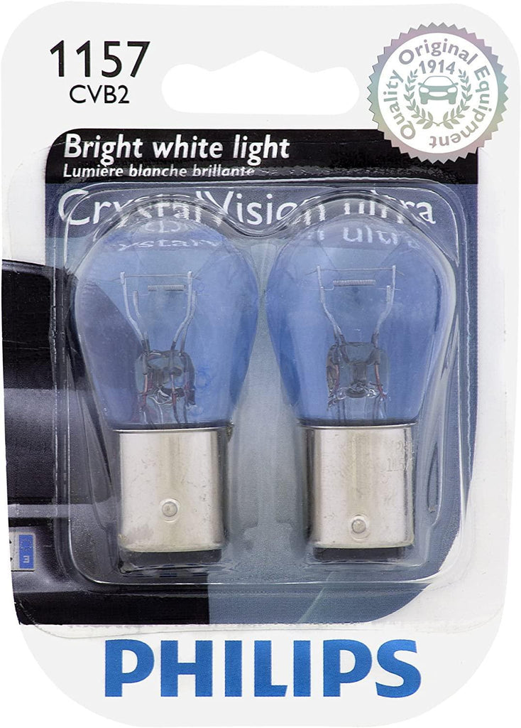 Philips 12961CVB2 12961 CrystalVision Ultra Miniature Bulb, 2 Pack