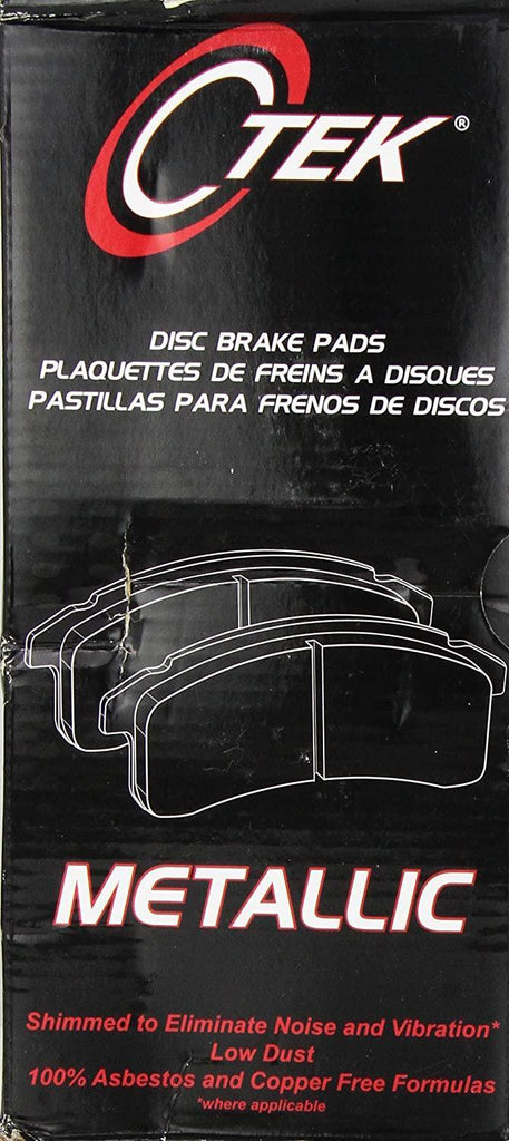 Centric Parts 102.09450 102 Series Semi Metallic Standard Brake Pad