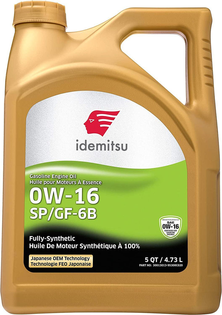 Idemitsu Full Synthetic 0W-20 Engine Oil SP/GF-6-1 Quart