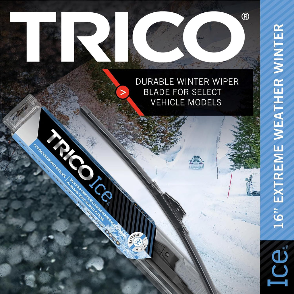 TRICO ICE Wiper Blade 18 inch Fits Select Chevrolet, Ford, Toyota, Honda, Jeep, Hyundai, Nissan, Mazda, Kia, GMC, Dodge, Model Years (35-180)