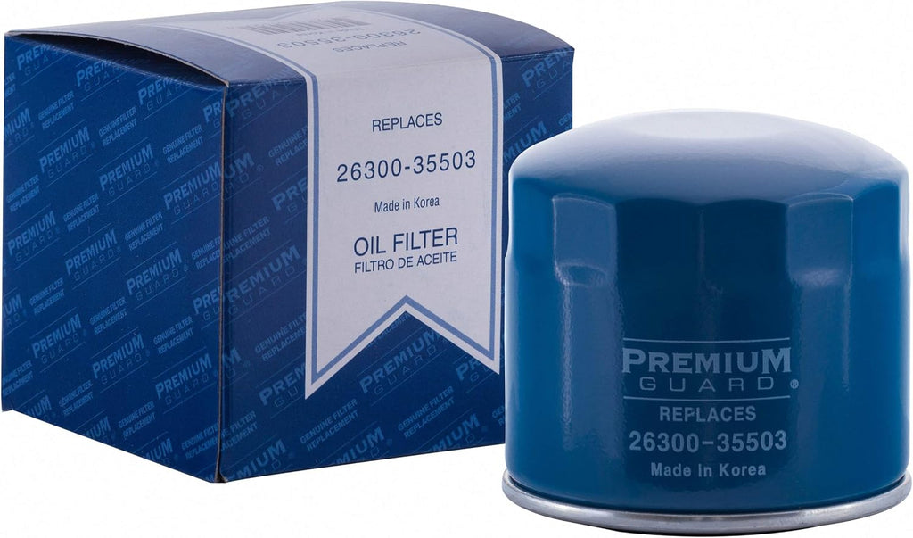 PG Oil Filter 26300-35503| Fits 2007-2020 various models of Genesis, Hyundai, Kia