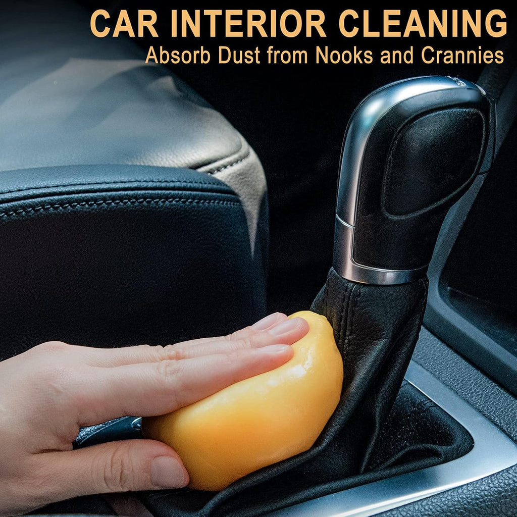 TICARVE Car Cleaning Gel Detailing Putty Car Putty Auto Detailing Tools Car Interior Cleaner Cleaning Slime Car Accessories Keyboard Cleaner Rose/NT WT: 5.6 oz (160 gr)