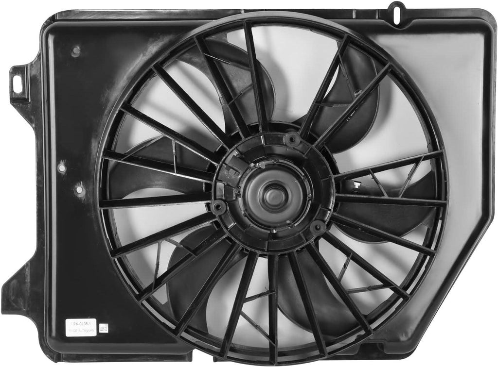 OEM-RF-0488 Factory Style Radiator Cooling Fan Assembly Compatible with 91-93 Taurus / 92-93 Sable 2.5L 3.0L