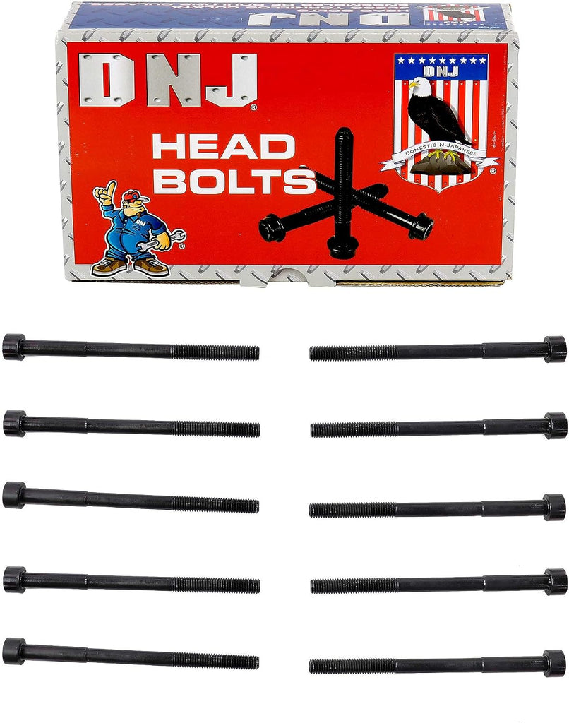 DNJ HBK943 Head Bolt Kit for 1998-2008 Chevrolet, Pontiac, Toyota Celica, Corolla, Matrix 1.8L L4 16V DOHC 1794cc