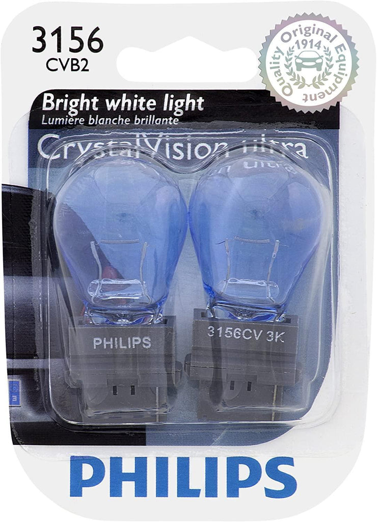 Philips 12961CVB2 12961 CrystalVision Ultra Miniature Bulb, 2 Pack