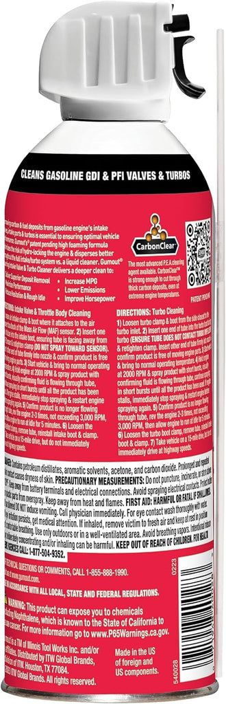 Gumout 800002231 Carb and Choke Cleaner Jet Spray - 14 oz.