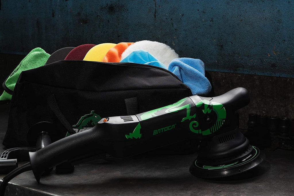BATOCA Dual Action Polisher, Auto Buffers and Polishers, da Buffer for Car Detailing, 6 Inches and 700w Random Orbital ,6 Variable Speed with Polishing Pads for Waxing,Buffing,Sanding