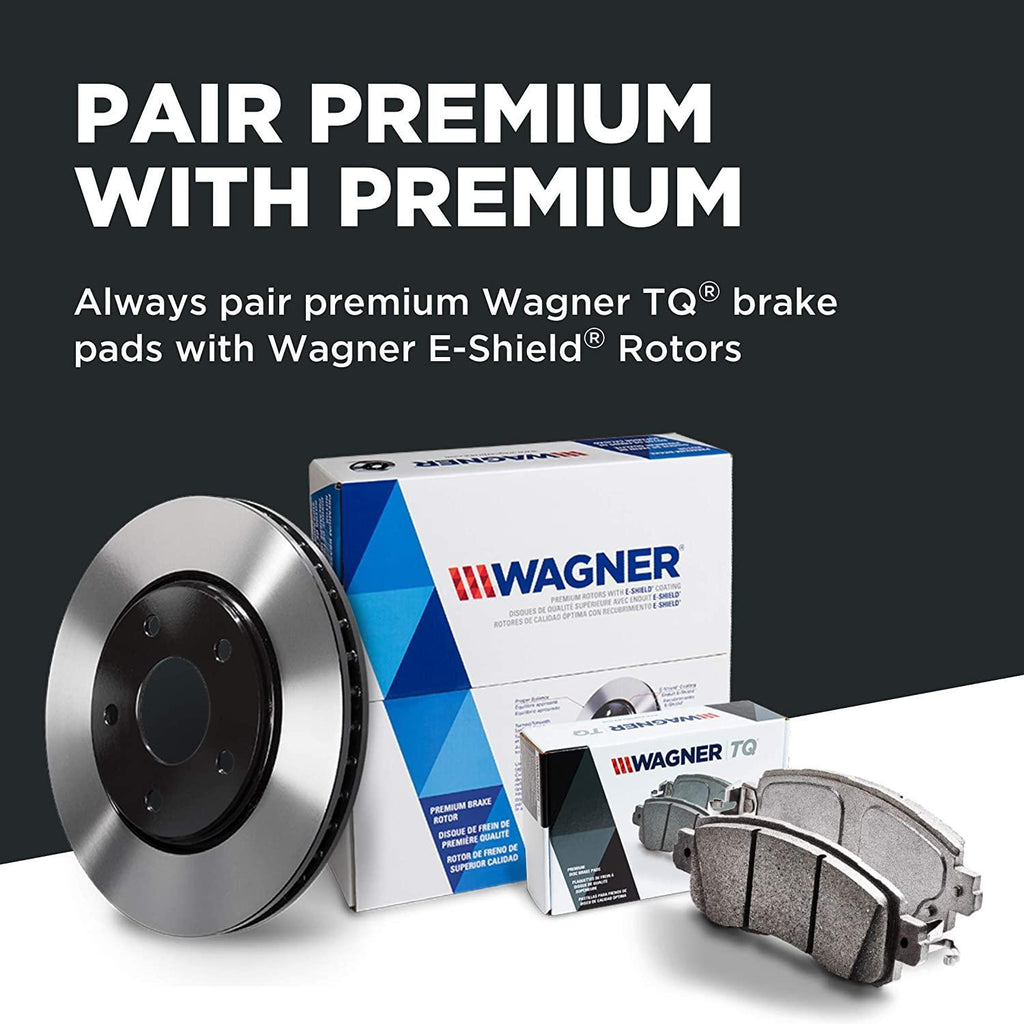 Wagner Brake ThermoQuiet QC741 Ceramic Disc Brake Pad Set