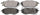 ADVICS AD1078 Disc Brake Pad Set