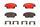 Brembo Front Disc Brake Pad Set for Optima, Sonata (P30066N)