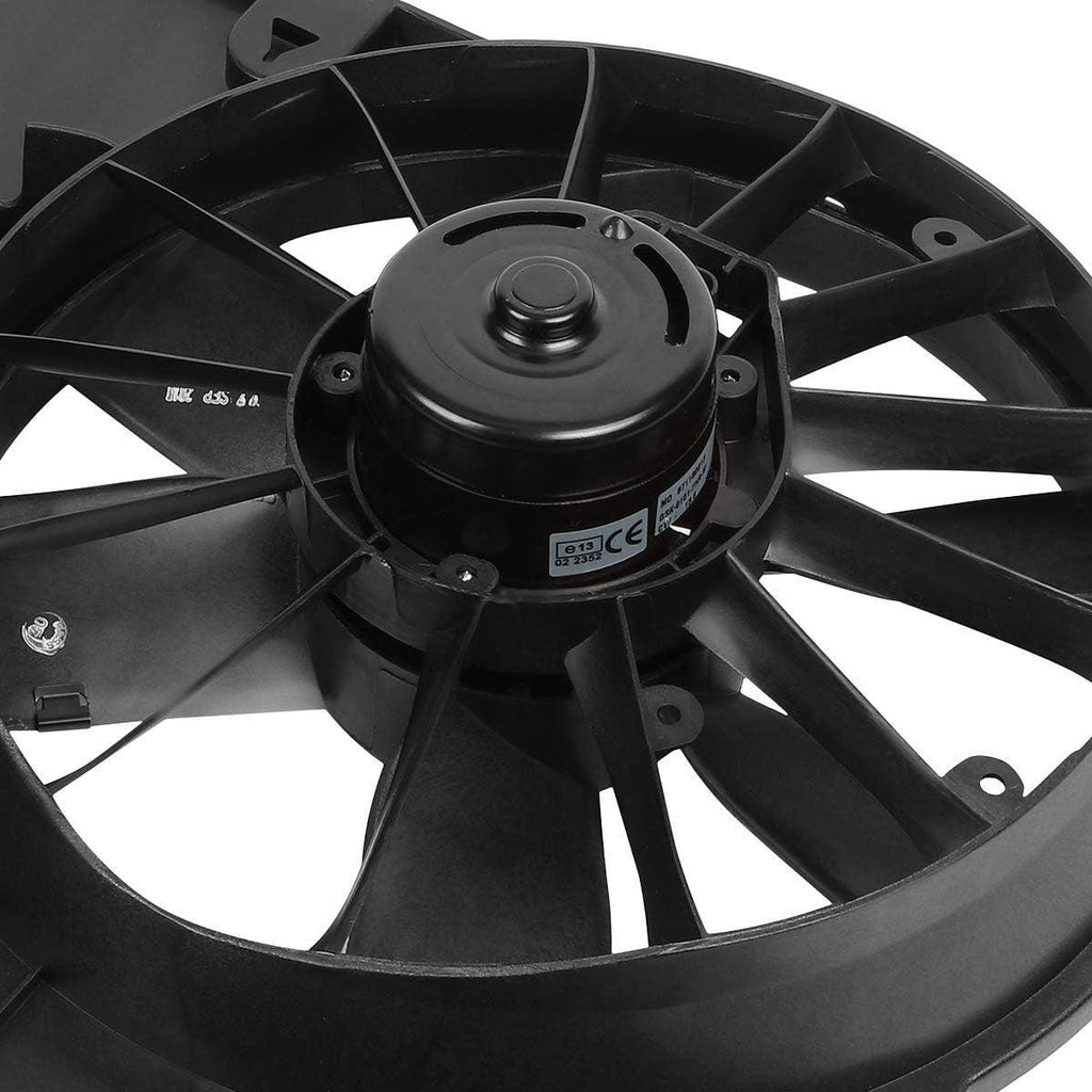 OEM-RF-0129 Factory Style Radiator Cooling Fan Assembly Cooling Efficiency Improved Direct Replacement [Compatible with 1998-2002 Camaro / 1998-2004 Corvette / 1998-2002 Firebird]