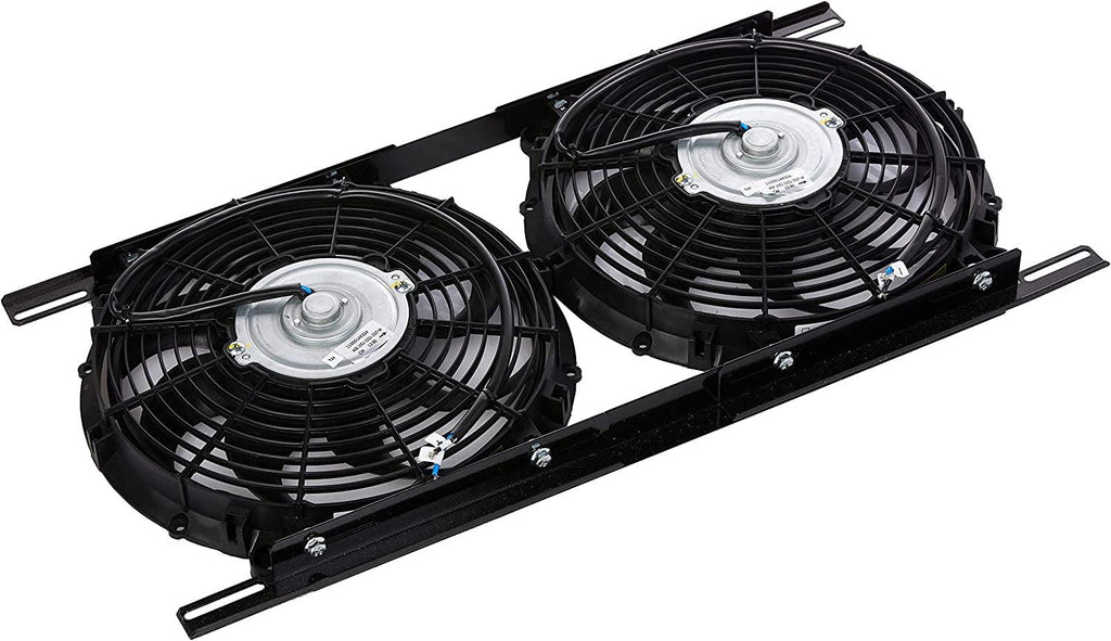Hayden Automotive  Dual Electric Fan Kit, Black