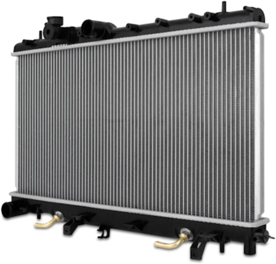 R2703 Plastic End-Tank Radiator Compatible with Subaru WRX 2004-2007