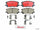 Brembo Front Disc Brake Pad Set for RX350, Rx400H, Highlander, RX330 (P83067N)