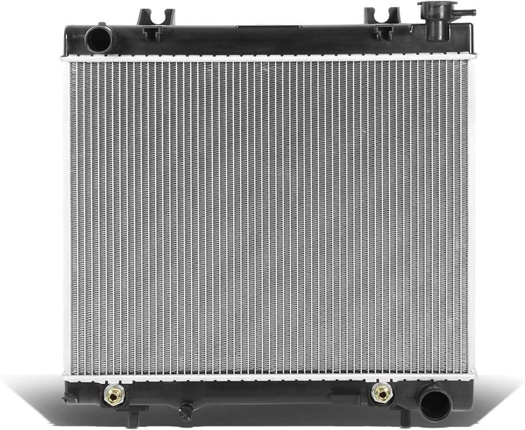 OEM-RA-2847 OE Style Aluminum Cooling Radiator Compatible with 05-10 Dakota / 06-09 Raider / 2011 Ram Dakota, 21-7/8" W X 17-11/16" H X 1" D, 1-9/16" Inlet / 1-9/16" Outlet