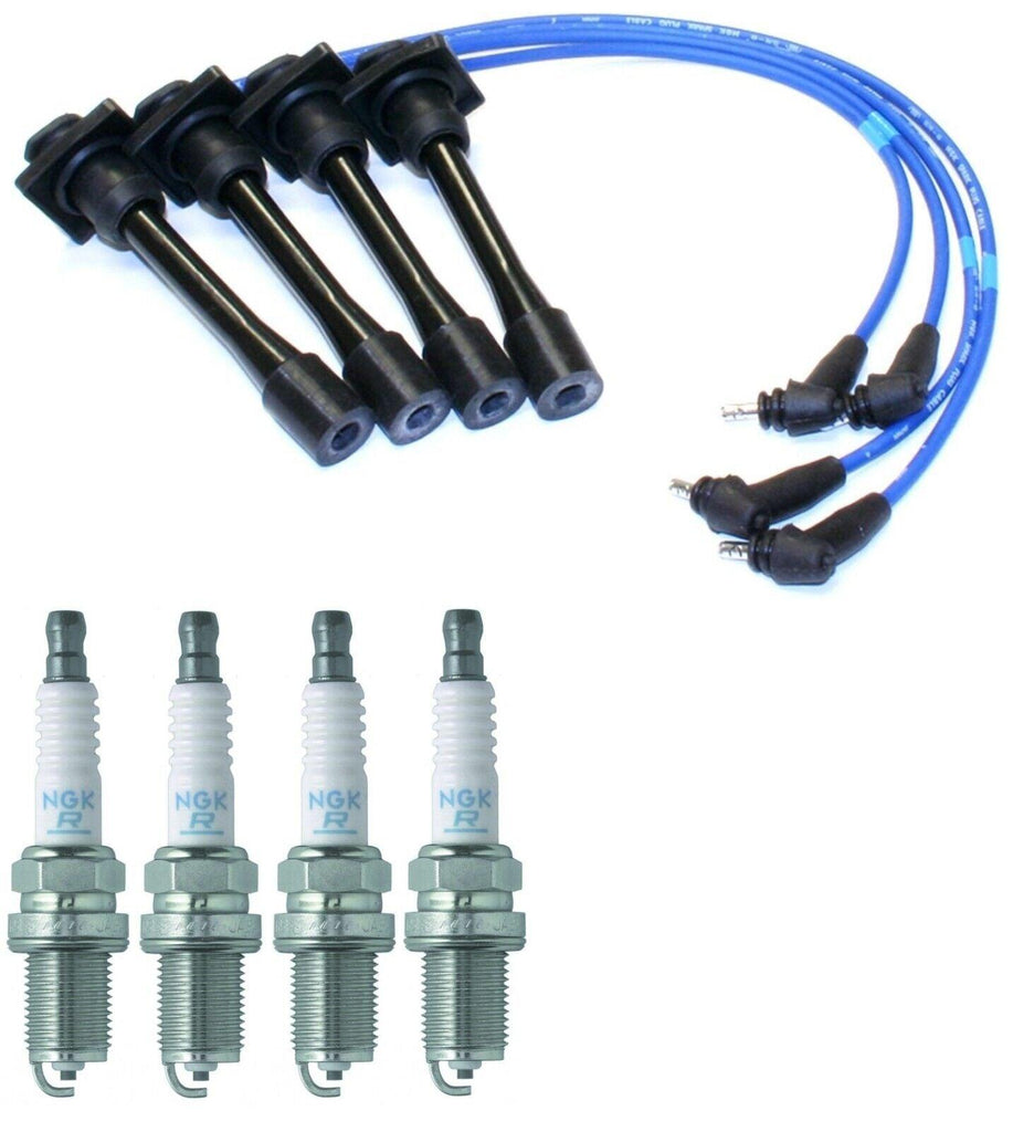 TK1023-11 : Fits 1993-1997 Toyota Corolla 1.8L Tune up Kit Wires + Spark Plugs