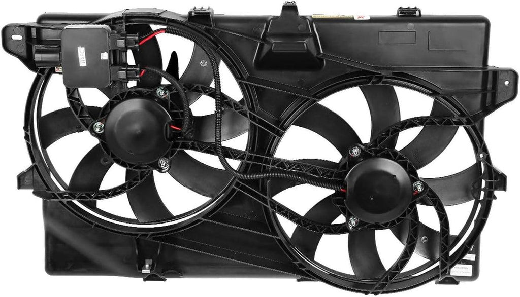 OEM-RF-0104 Factory Style Radiator Cooling Fan Assembly Cooling Efficiency Improved Direct Replacement [Compatible with 2007-2009 Edge / 2007-2009 MKX]