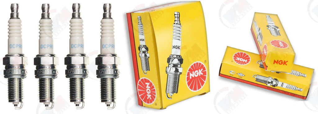 NGK DCPR8E "NICKEL" Spark Plugs 4339 (Set of 4)
