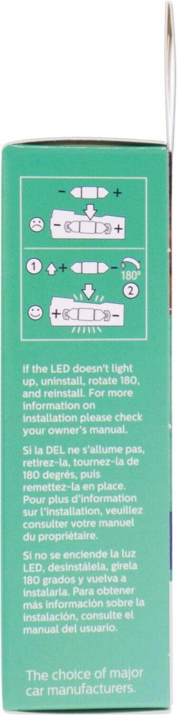 Dome Light Bulb for E-350 Super Duty, 300, Challenger, Charger+More 578WLED