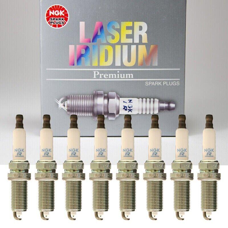 NGK LASER IRIDIUM Spark Plugs 8PCS for 2008-2013 Chrysler Dodge Jeep Ram 4.7L V8