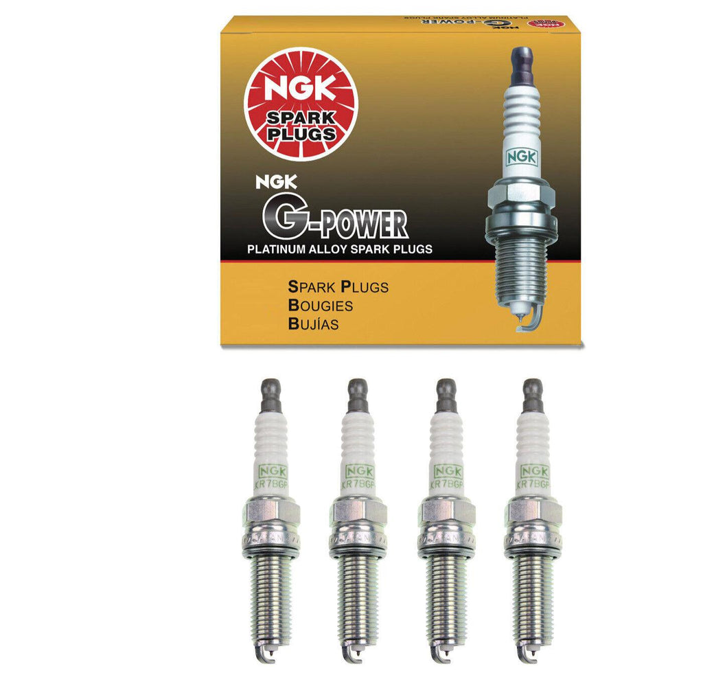 NGK Platinum Spark Plugs Set 4PCS. 08-20 for Acura Chrysler Dodge Honda Jeep Ram