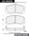 Centric Front Disc Brake Pad for 1991-1996 Legacy (102.05630)
