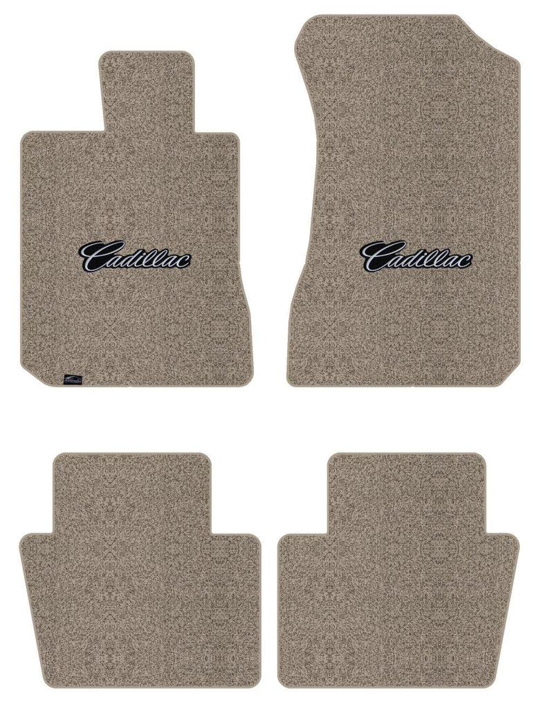 Lloyd Berber Front & Rear Mats for '69-70 Calais W/Silver on Black Cadillac