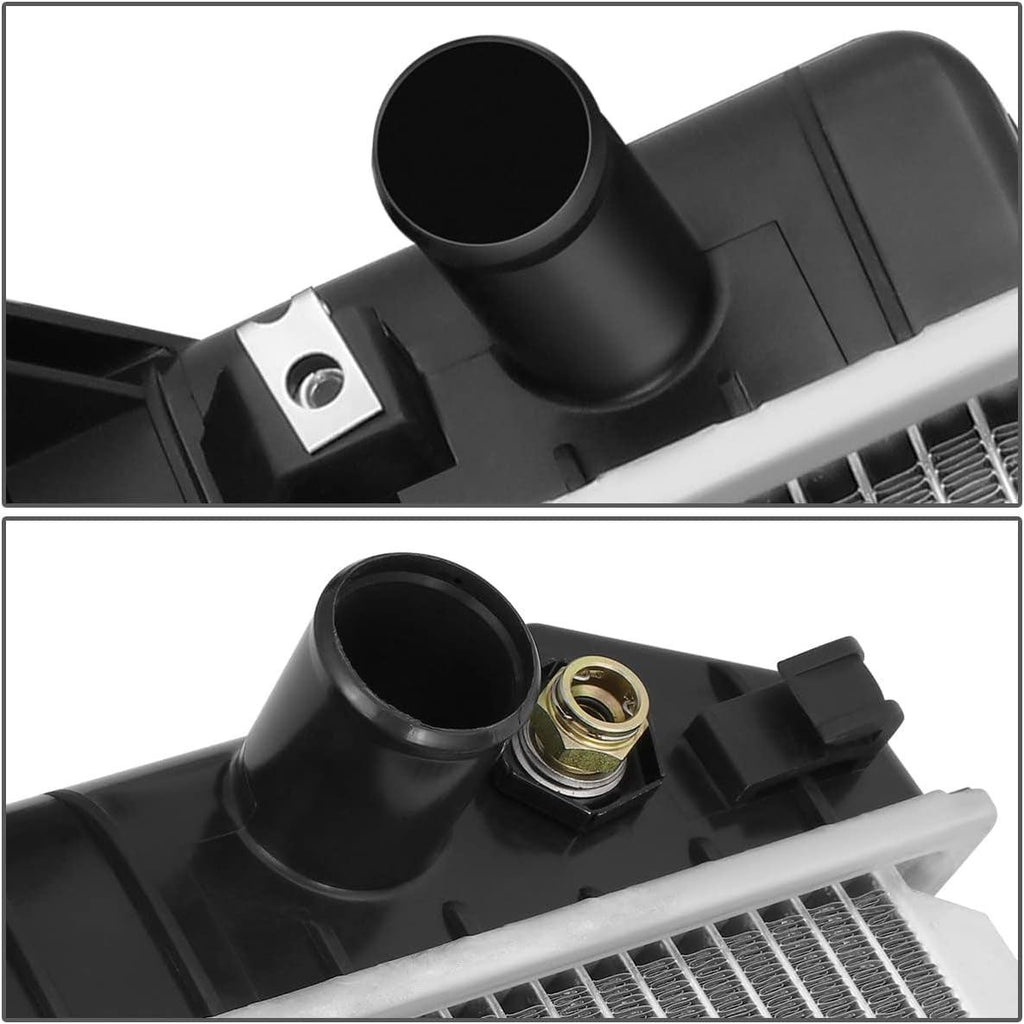 OEM-RA-13267 OE Style 1-Row Aluminum Core Radiator Compatible with 09-11 Buick Lucerne 3.9L, 30-1/2" W X 15-1/16" H X 1" D, 1-5/16" Inlet / 1-9/16" Outlet