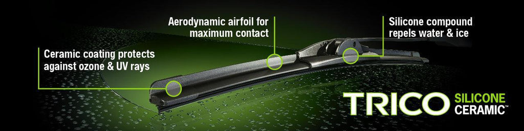 TRICO 14" Super Premium Silicone Ceramic™ Replacement Windshield Wiper Blade (90-140)