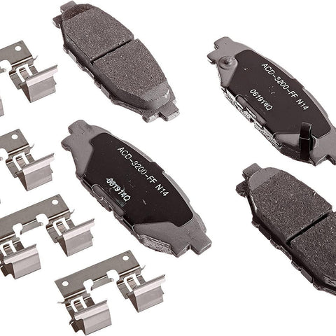 Acdelco - Pad Setrr Disc BRK (B) (14D1114CHF1)