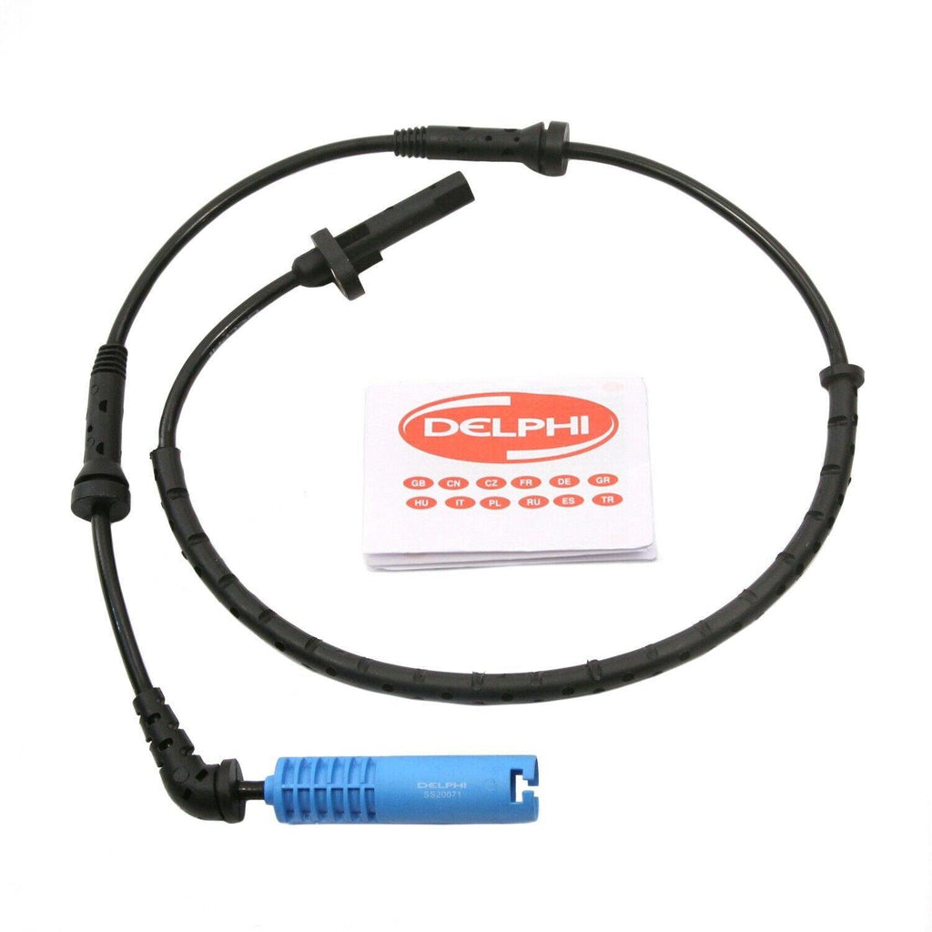Rear PAIR Delphi ABS Wheel Speed Sensor for 2009-2010 BMW 528I Xdrive (58110)