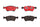 Brembo Front Disc Brake Pad Set for Mercedes-Benz (P50063N)