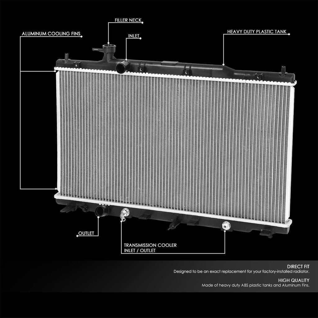 OEM-RA-2954 OE Style 1-Row Aluminum Cooling Radiator Compatible with 07-09 Honda CR-V