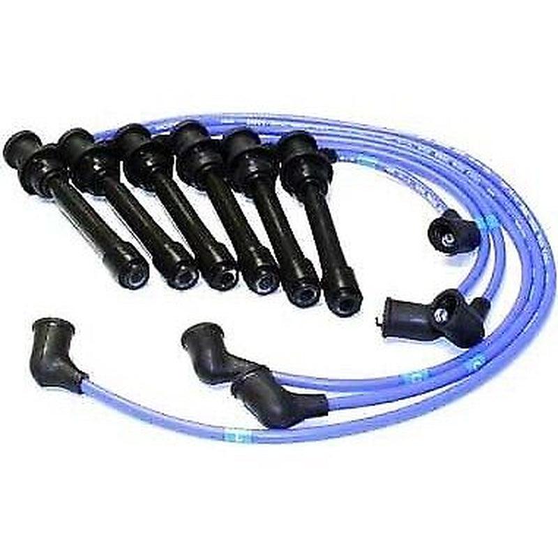 3878 NGK Set of 6 Spark Plug Wires New for Hyundai Sonata Santa Fe Tiburon Kia