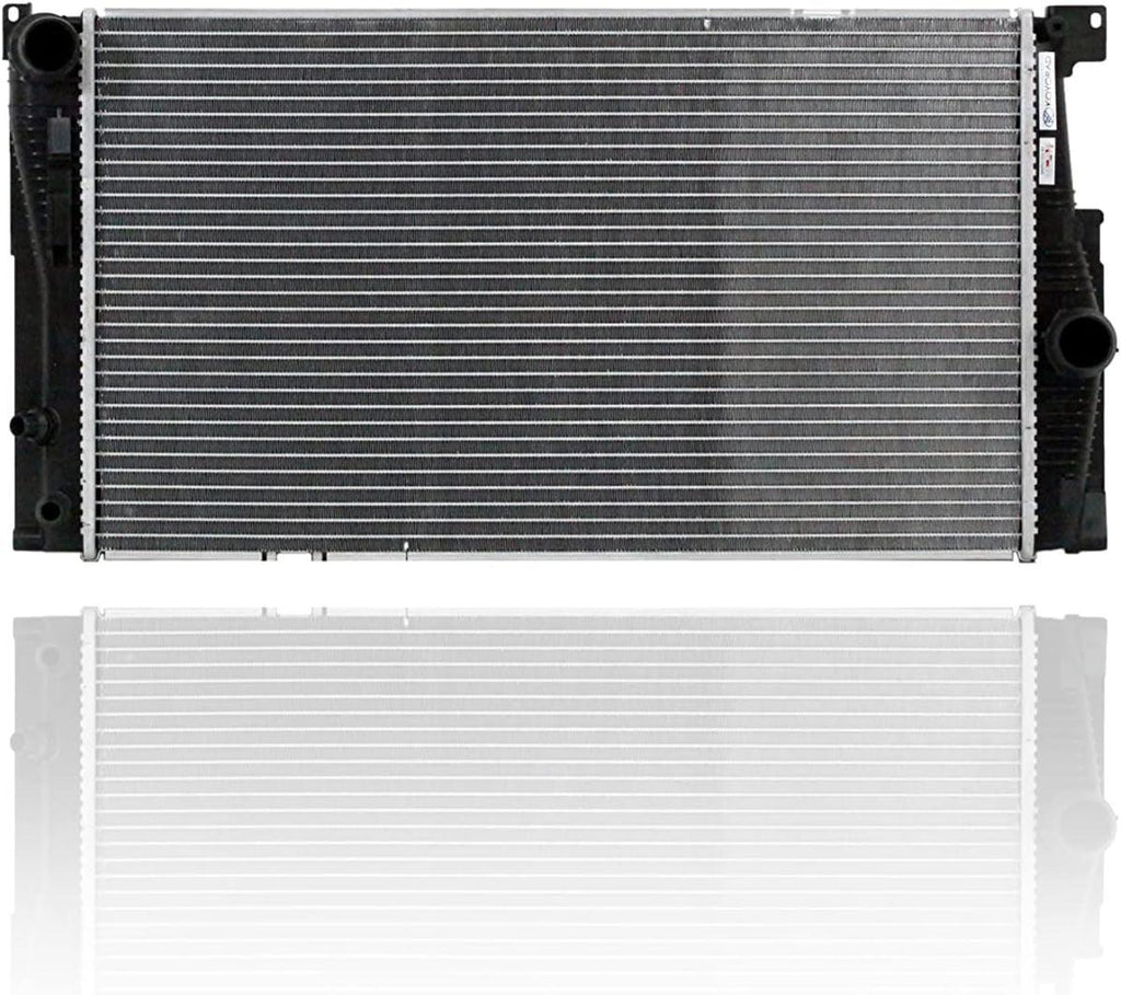 Radiator -  Compatible/Replacement for 13353 12-16 BMW 5-Series 2.0L - Plastic Tank Aluminum Core, 1-Row