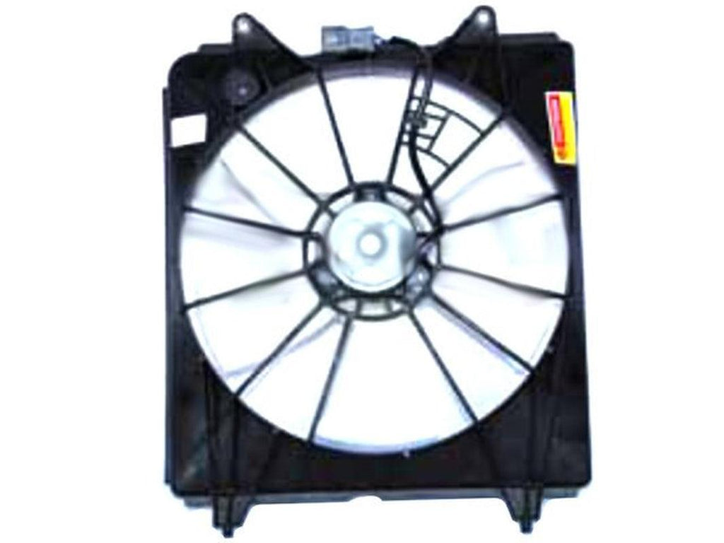 Left Auxiliary Fan Assembly - Compatible with 2007 - 2009 Honda CR-V Sport Utility 2.4L 4-Cylinder 2008