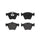 Brembo Front Disc Brake Pad Set for E350, E320 (P50075)